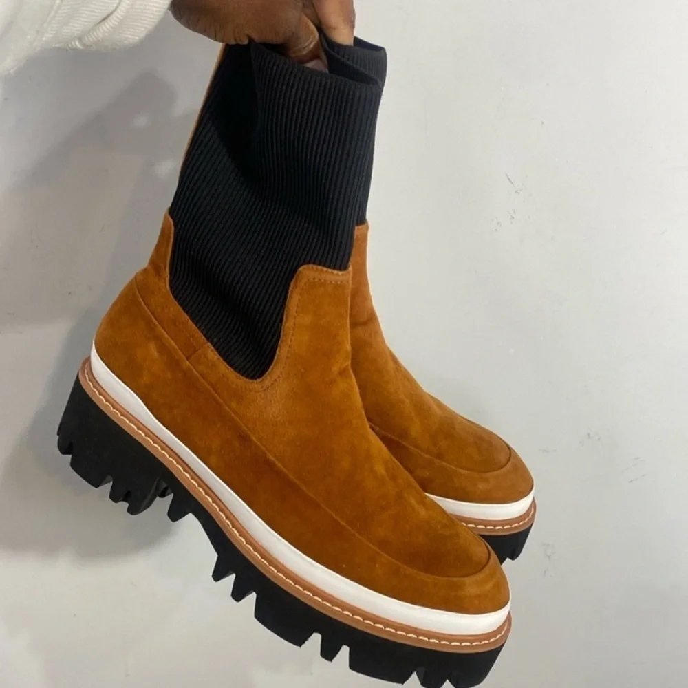 FREE PEOPLE Gee Wawa Ellis Chelsea Boots